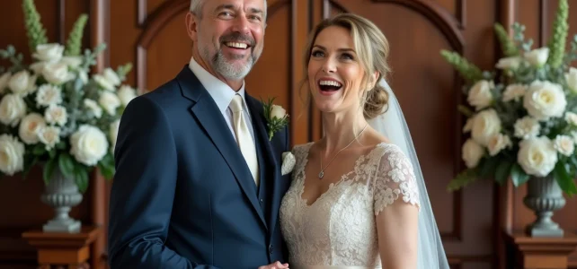 Mariage surprise : découvrez les photos inédites de Bruno Jeudy et son épouse